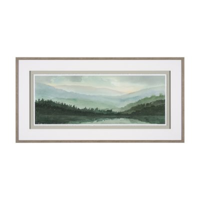 14966 - Watercolor Sketch II by Mercana Studio Hand Embellished Textured Framed Art Print Matted under Glass