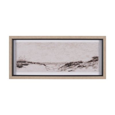 14996 - On the Shore III by Mercana Studio a Hand Embellished Textured Framed Art Print