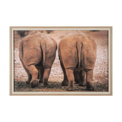 15022 - Walking Away by Mercana Studio a Hand Embellished Textured Framed Photo Art Print Matted under Glass
