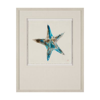 15030 - Sea Star by Studio M a handmade Original Framed Artwork under Glass