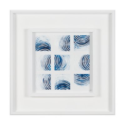 15039 - Ocean Sounds II by Studio M a handmade Original Framed Artwork under Glass