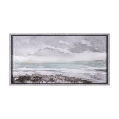 15045 - Seaside Vacation IV by Mercana Studio a Hand Embellished Textured Framed Art Print