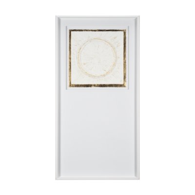 15145 - Caldera White by Studio M a handmade Original Framed Artwork under Glass