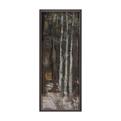 15152 - Forest View VI by Mercana Studio a Hand Embelished Textured Framed Art Print