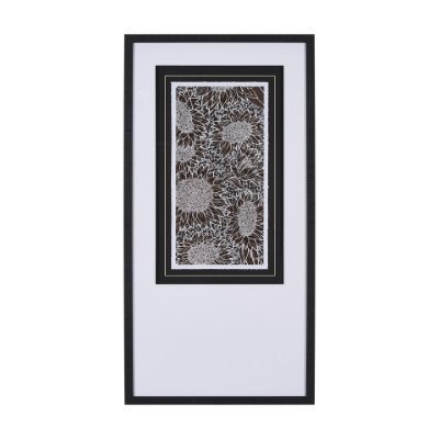 15154 - Sunflower Fest II by Mercana Studio a Hand Embellished Textured Framed Art Print Matted under Glass