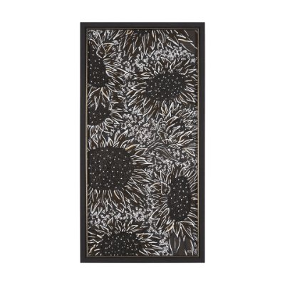 15184 - Sunflower Fest III by Mercana Studio a Hand Embellished Textured Framed Art Print