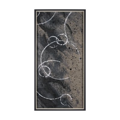 15211 - Serkel II by Mercana Studio a Hand Embellished Textured Framed Art Print