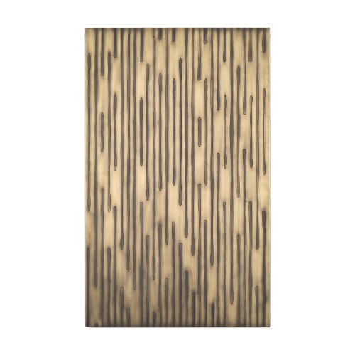 70597 - Ramos Painted Antiqued Gold Metal Wall Art