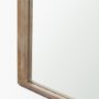 70623 - Celeste Light Brown Wood Arched Floor Mirror