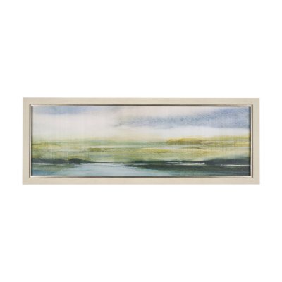 15262 - Spring Horizon I by Mercana Studio a Hand Embellished Textured Framed Art Print
