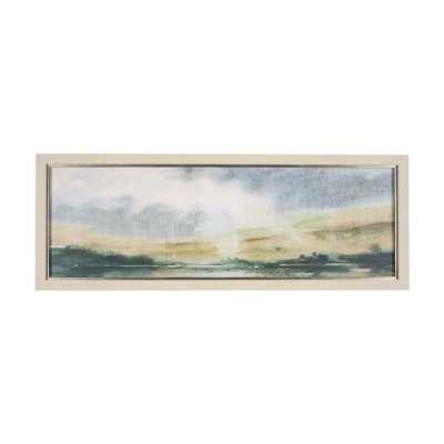 15263 - Spring Horizon II by Mercana Studio a Hand Embellished Textured Framed Art Print