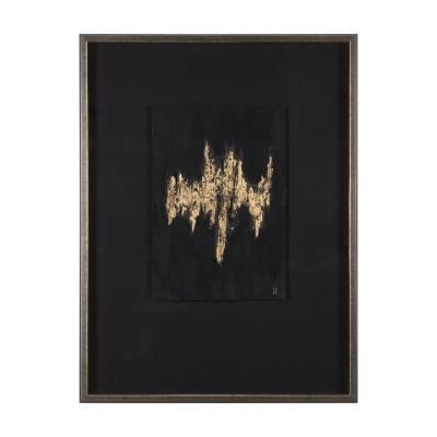 15087 - Struck by Studio M a handmade Original Framed 3D Textured Artwork under Glass