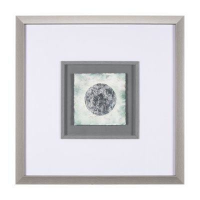 15088 - Platinum Moona by Studio M a handmade Original Framed Artwork under Glass