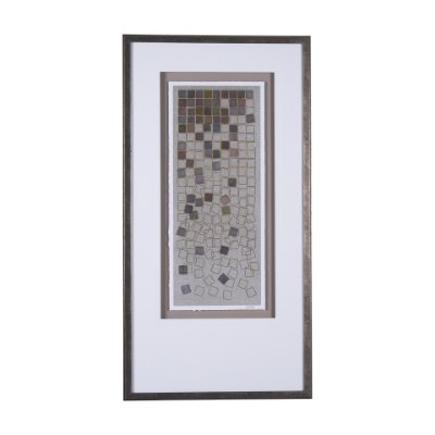 15284 - Broken Puzzle II by Mercana Studio a Hand Embellished Textured Framed Art Print Matted under Glass