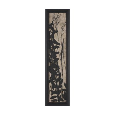 15285 - Etched Silouette I by Mercana Studio a Hand Embellished Textured Framed Art Print