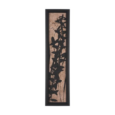 15287 - Etched Silouette III by Mercana Studio a Hand Embellished Textured Framed Art Print