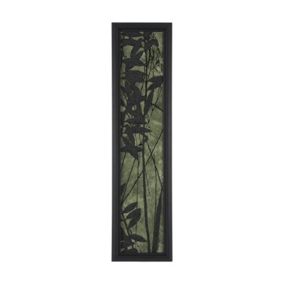 15289 - Etched Silouette V by Mercana Studio a Hand Embellished Textured Framed Art Print