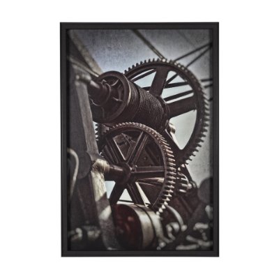 15315 - Industrial Collect - Motion by Michael Banks a Hand Embellished Textured Framed Photo Art Print