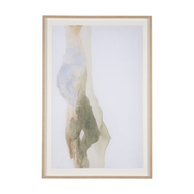 15323 - Can you Feel the Peace by Ira Havuka a Hand Embelished Textured Framed Art Print Matted under Glass