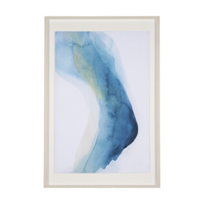 15342 - Raw Emotions II by Ira Havuka a Hand Embellished Textured Framed Art Print Matted under Glass