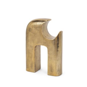 Renni Antiqued Brass Small Decorative Sculpture