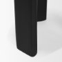 70727 - Riya Solid Black Wooden Stool