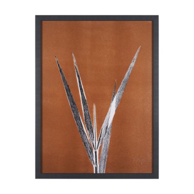 15378 - New Grasses 1  by Mary Margaret Briggs a Hand Embellished Textured Framed Art Print