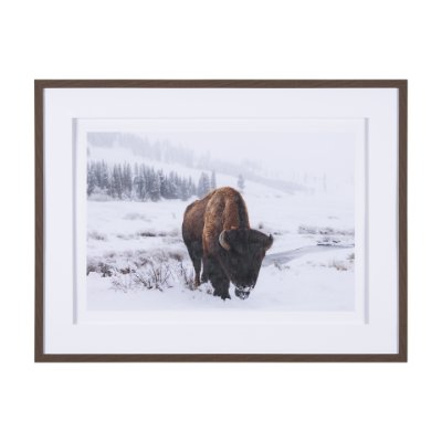 15385 - Winter in Paradise by Gary Blatter a Hand Embellished Textured Framed Photo Art Print Matted under G