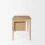 70891 - Tino Light Brown Oak Wood w/ 4 Drawers Desk