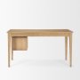 70891 - Tino Light Brown Oak Wood w/ 4 Drawers Desk