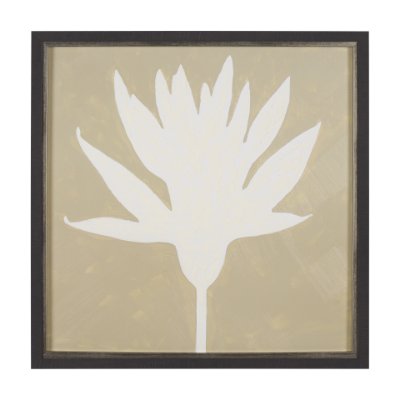 15452 - Floral Silhouettes II by Liz Jardine a Hand Embelished Textured Framed Art Print