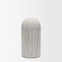 70997 - Ummi Small Off White w/ Gray Antiquing Ceramic Vase