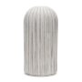 70998 - Ummi Tall Off White w/ Gray Antiquing Ceramic Vase
