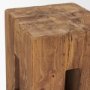 71020 - Waylen Natural Wood Block Accent Stool