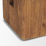 71020 - Waylen Natural Wood Block Accent Stool