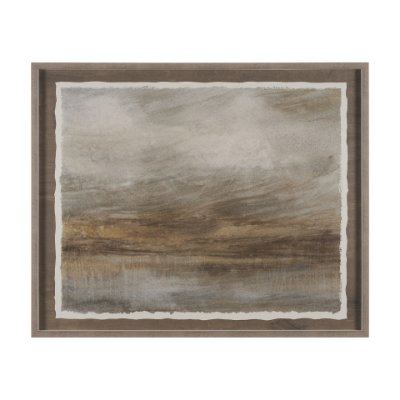 15514 - Unsettled Sky by Mercana Studio a Hand Embellished Framed Art Print Matted under Glass