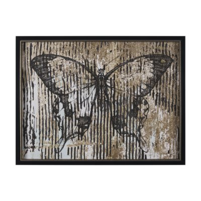 15523 - Papillon I by Mercana Studio a Hand Embellished Framed Art Print