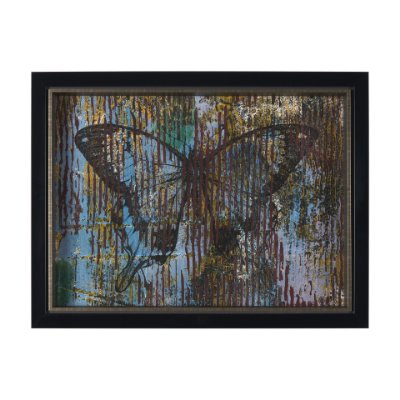 15525 - Papillon III by Mercana Studio a Hand Embellished Framed Art Print