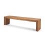 70896 - Tahira Rectangular Recycled Wooden Bench