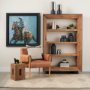 71020 - Waylen Natural Wood Block Accent Stool