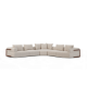 71025-F - Warner Oatmeal 3 Piece Sofa Set w/Corner Piece
