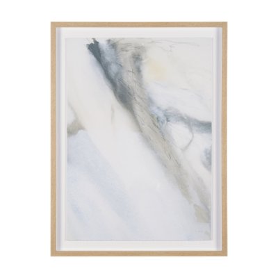 15685 - Retreating Tide II by Ira Havuka  a Hand Embellished Framed Art Print Matted under Glass
