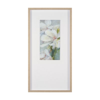 15637 - Aromatic Magnolia by Mercana Studio a Hand Embellished Framed Art Print Matted under Glass
