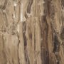 71122-AB - Jovia Brown Mango Wood W/ Cappuccino Marble Round Coffee Table