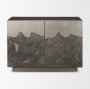 71073 - Roxdale Acid Washed Iron Metal Accent Cabinet