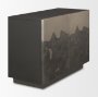 71073 - Roxdale Acid Washed Iron Metal Accent Cabinet
