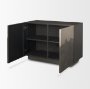 71073 - Roxdale Acid Washed Iron Metal Accent Cabinet