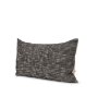71091 - Jalia 14x26 Cream/Black Cotton Decorative Lumbar Pillow Cover