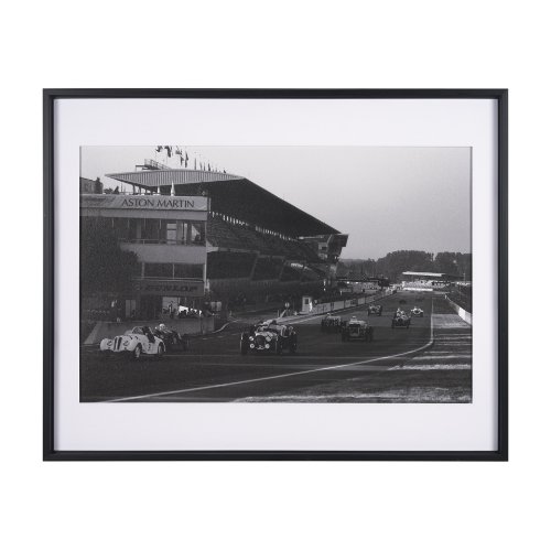 15694 - The Approach by Ben Wood a Hand Embellished Framed Photo Art Print Matted under Glass
