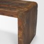 71036 - Estelle Rustic Brown Reclaimed Wood Bench